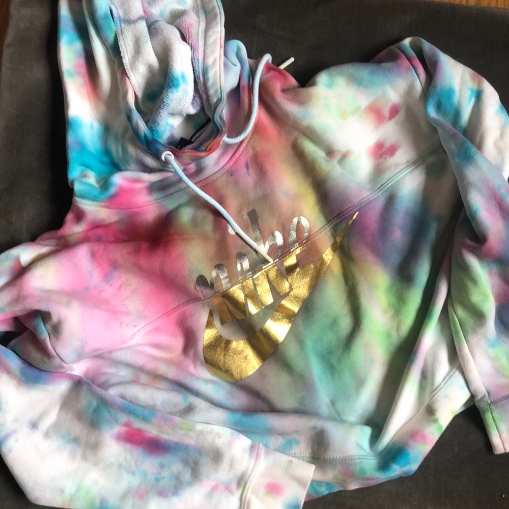 Tye Dye Nike Crop Top